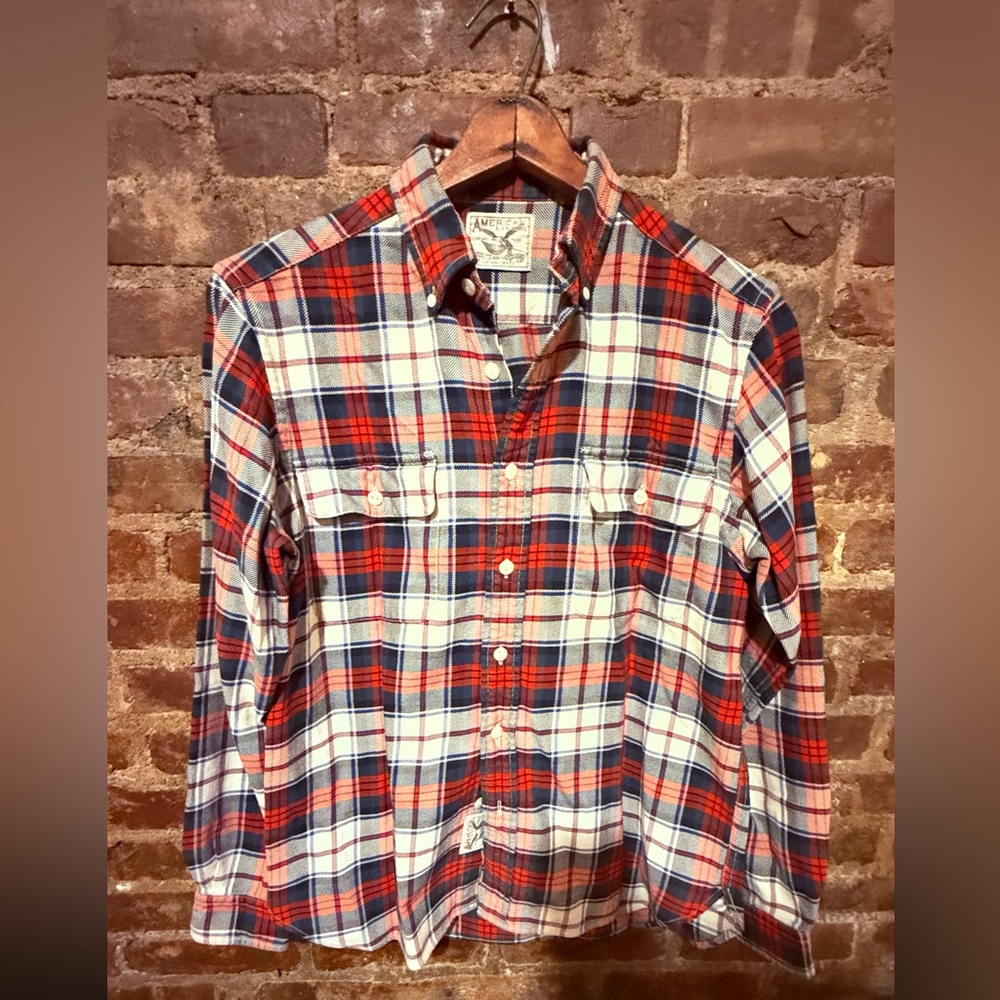 American Living Plaid Shirt by Ralph Lauren